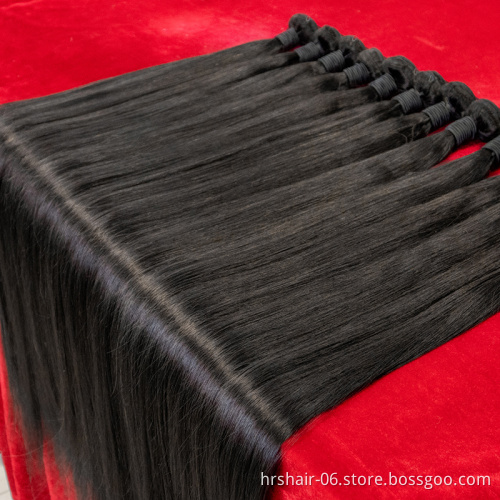 Wholesale Unprocessed Raw Straight brazilian Human Hair Bundles,human hair extension, bone straight Cuticle Aligned Hair
